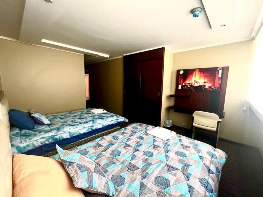 1420 Lujosa Habitacion - Hotel Akros Quito Exteriér fotografie